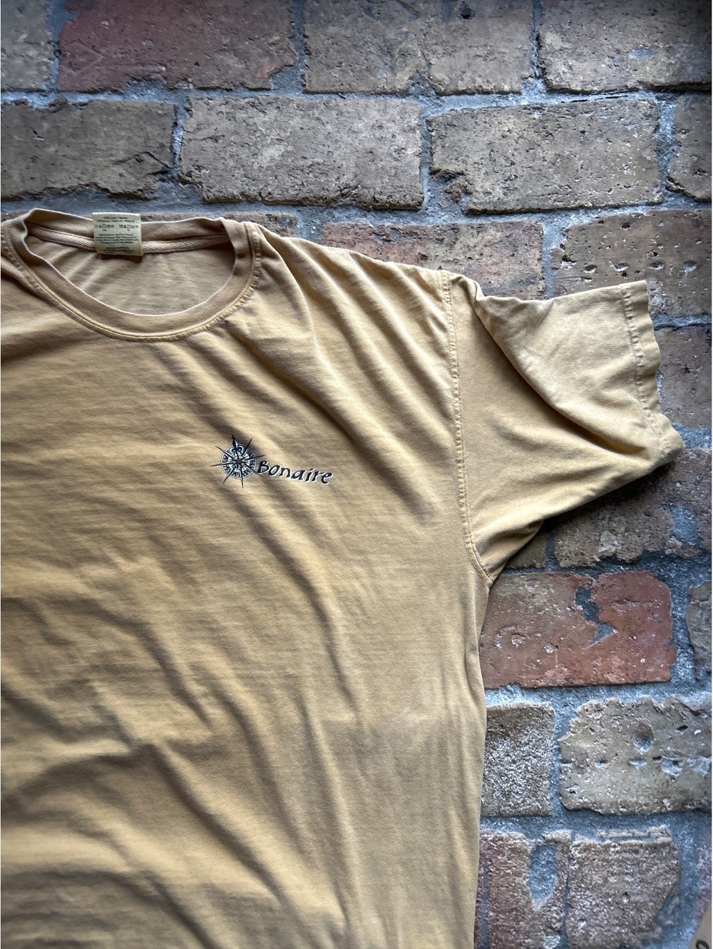 Bonaire Dutch Caribbean Map Graphic T-Shirt
